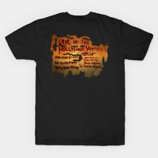 Lair Of The Hollywood Vampires Design T-Shirt